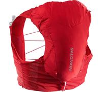 Salomon ADV SKIN 12 with flasks Zaino XS Rosso