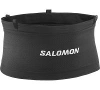 Salomon - Cintura da running - Adv Skin Seamless Belt Black/White - Taglia XS\/S - Nero