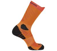 Calze Salomon Aero Crew arancione - M