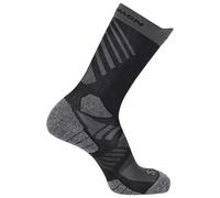 Salomon - Aero Crew - Calze da running EU 42-44 grigio/nero