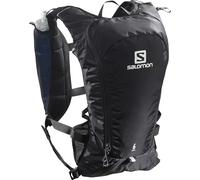Salomon Agile 6 Gilet Unisex per Idratazione Trail Running Escursionismo MTB, Comfort dinamico, Accesso rapido, Versatilità, Nero
