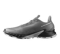 Salomon Alphacross 5 Scarpe da Trail Running da Uomo, Grip Potente, Comfort a Lunga Durata, Performance Versatili, Pewter Black Ghost Gray, 44 EU