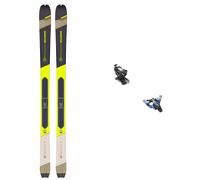 Salomon - Attacchi per sci da scialpinismo - Set Mtn 84 Pure Rainy/Lime 2024 in Alluminio - Grigio