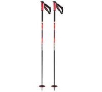 Salomon - Bastoncini da sci in alluminio - Steep Pro S3 Black/Nasturtium in Alluminio - Taglia 110 cm - Arancione