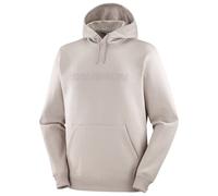 Salomon - Felpa con cappuccio - Salomon Big Logo Hoodie M Etherea per Uomo in Cotone - Taglia M - Beige Beige M