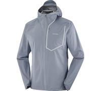 Salomon - Giacca da trail impermeabile e antivento - Bonatti Pro Jkt M Trade Winds per Uomo - Taglia S - Grigio