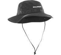 Salomon BOONEY, cappello da sole per hiking, trail running, viaggi outdoor, cappellino sportivo uomo e donna, Deep Black, L/XL