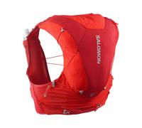 Salomon - Calze da running - Adv Skin 12 Set Flame Scarlet / Haute Red - Taglia M - rosso