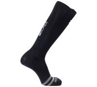 Salomon - Calzini leggeri - Socks S/Lab Ultra Knee Black Vanilla Ice in Silicone - Taglia L - Nero