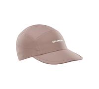 Salomon - Cappello con visiera curva traspirante da trail running - Sense Aero Cap Iron - Taglia S/M - Beige
