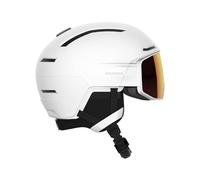 Salomon - Casco con visiera fotocromatica - Driver Prime Sigma Photo Mips White - Taglia L - Bianco