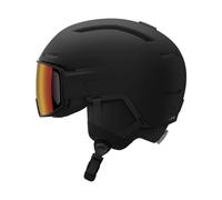 Salomon - Casco con visiera Fotocromatica - Driver Pro Sigphoto Mips Black in Pelle - Taglia 53-56 cm - Nero