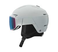 Salomon - Casco con visiera Fotocromatica - Osmo Pro Sigmaphoto Ice Flow - Taglia 59-62 cm - Bianco