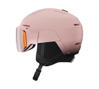 Salomon - Casco con visiera - Osmo Heavenly Pink/Black in Pelle - Taglia 53-56 cm - Rosa