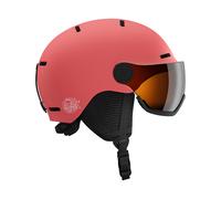 Salomon - Casco da sci/snowboard - Orka Visor Sun Kissed Coral - Taglia Bambino S - Rosa