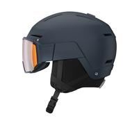 Salomon - Casco da sci/snowboard - Osmo Dress Blue in Pelle - Taglia L - Blu navy