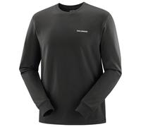 Salomon - Chest Logo Long Sleeve Tee - Maglia a manica lunga S nero