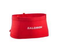 Salomon - Cintura da trail running - Adv Skin Seamless Belt Flame Scarlet/Whi - Taglia M\/L - rosso