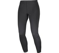 Salomon - Collant antivento e idrorepellente - Sense Softshell Tights W Deep Black in Softshell - Taglia M - Nero