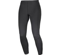 Salomon - Collant antivento e idrorepellente - Sense Softshell Tights W Deep Black in Softshell - Taglia XS - Nero