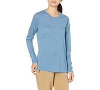 SALOMON Comet CLAS LS Tee W Maglietta a Maniche Lunghe, da Donna, Copen Blue/Heather, S