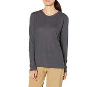 SALOMON Comet CLAS LS Tee W Maglietta a Maniche Lunghe, da Donna, Ebony/Heather, S