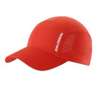 Salomon Cross Cappellino Unisex, Comfort e leggerezza, Controllo dell'umidità, Tessuto riciclato, Red, Taglia Unica