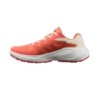 SALOMON Donna Alphaglide Donna, Nero/Phant, Scarpe da Trekking Versatili per il Comfort, Escursioni e Corsa Trail nelle Avventure all'Aperto, Emberglow White Rouge Red, 42 2/3 EU