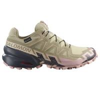 Salomon Speedcross 6 GTX W - scarpe trail running - donna Green/Violet 6 UK