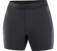 Salomon - Donna, stivali leggeri calzoncini - Sense Aero Short Tights W Deep Black per Donne - Taglia S - Nero Nero S