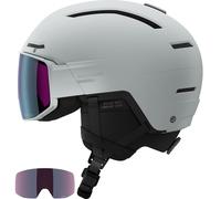 Salomon Driver Prime Sigma Plus, casco da sci con visiera, azzurro 59-62cm Ice Flow