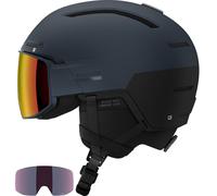 Salomon Driver Prime Sigma Plus, casco da sci con visiera, blu scuro 53-56cm Dress Blue