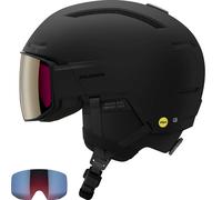 Salomon Driver Prime Sigma Plus MIPS, casco da sci con visiera, nero 59-62cm Black