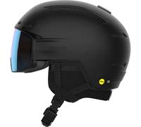Salomon Driver Prime Sigphoto MIPS, casco da sci con visiera, nero 56-59cm Black