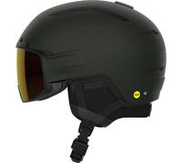 Salomon Driver Prime Sigphoto MIPS, casco da sci con visiera, uvetta 53-56cm Rosin
