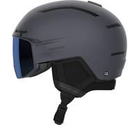 Salomon Driver Pro Sigma, casco da sci con visiera, grigio scuro 59-62cm