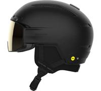 Salomon Driver Pro Sigma MIPS, casco da sci con visiera, nero 56-59cm Black