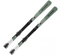 Salomon E S/MAX 8 + M10 GW 160cm Oil Green/Black/White