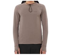 Salomon - Essential Lightwarm CN - Pullover in pile L marrone
