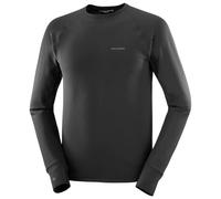 Salomon - Essential Lightwarm CN - Pullover in pile S nero
