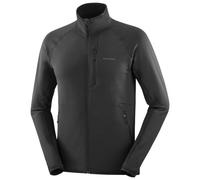 Salomon - Essential Lightwarm - Giacca in pile L nero/grigio