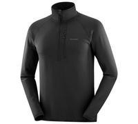 Salomon - Essential Lightwarm Half Zip - Pullover in pile XL nero