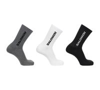 SALOMON Everyday Crew 3-pack - Unisex - Nero / Bianco / Grigio - Taglia 39-41- modello 2025