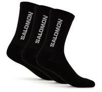 Salomon Everyday Crew, calze, 3-pack, nero 42-44 Black