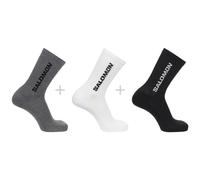 SALOMON Everyday Crew 3-pack - Unisex - Nero / Bianco / Grigio - Taglia 39-41- modello 2026