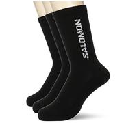 Salomon Everyday Crew, calze, 3-pack, nero 39-41 Black
