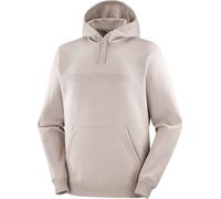 Salomon - Felpa con cappuccio - Salomon Big Logo Hoodie M Etherea per Uomo in Cotone - Taglia M - Beige
