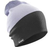 Salomon FLATSPIN REVERSIBLE BEANIE, berretto reversibile versatile per trail running, hiking, sport outdoor, Deep Black-Cos