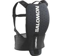 Salomon FLEXCELL JR, gilet protettivo leggero per bambini per trail running, hiking e sport outdoor, Black, S