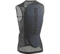 Salomon FLEXCELL PRO, gilet protettivo uomo per trail running, hiking e avventure outdoor, Black, S